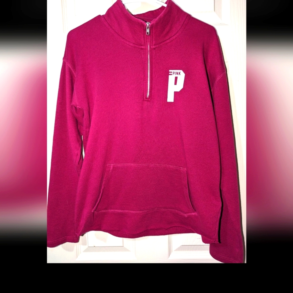 VS Pink pullover medium